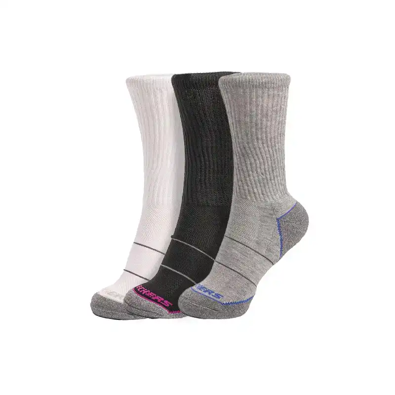 S114345-041_A 3Pk Womens Extended Terry Work Crew – Image 1