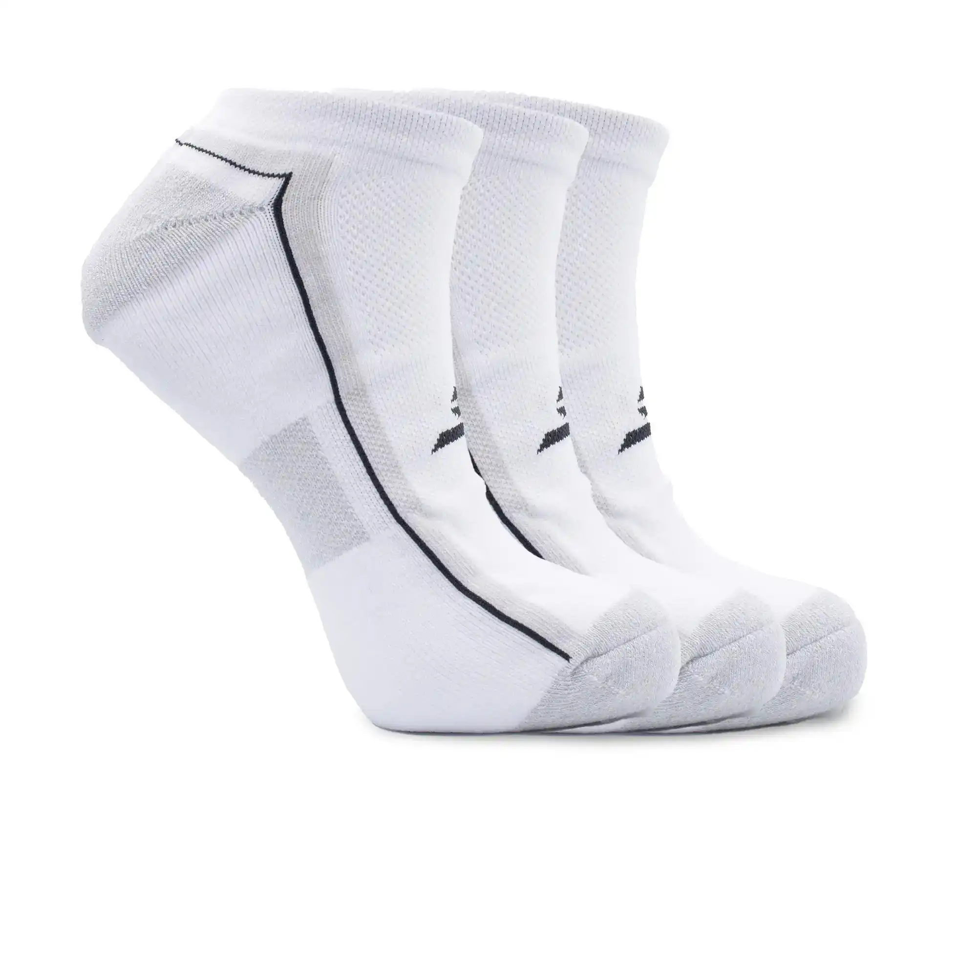 S114660HG-100_A 3Pk Mens Extended Terry Low Cut – Image 1