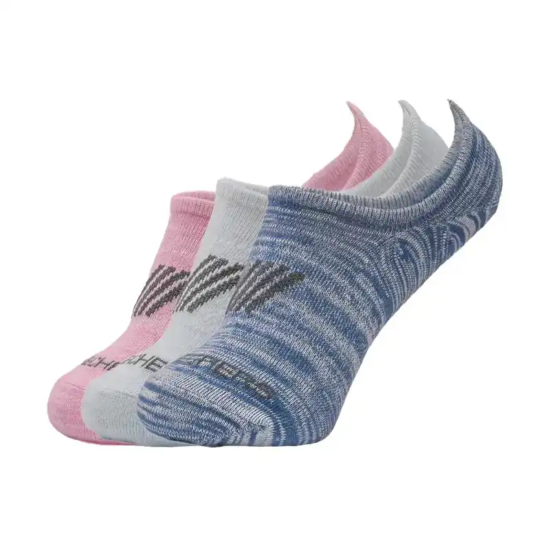 S117220-960_A 3Pk Womens Non Terry No Show 04 – Image 1